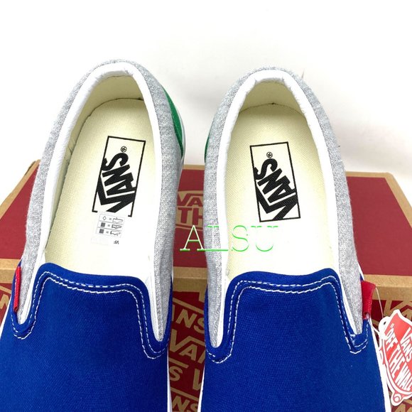 💖MEGA SALE💖VANS Slip-On Low Top Coastal Grey Skate Shoes Women’s VN0A4U38WVK - Picture 8 of 11